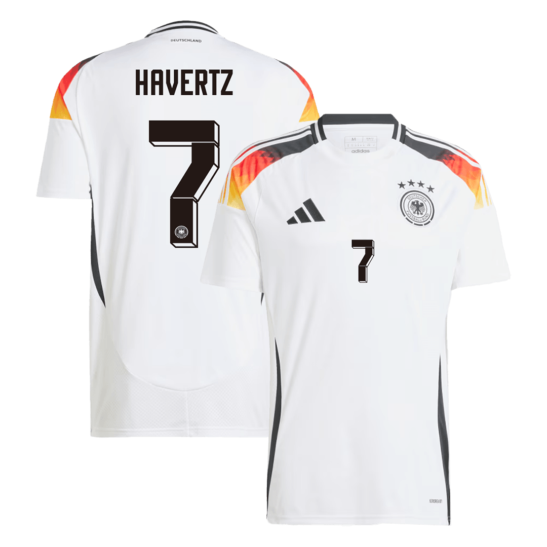 HAVERTZ #7 Germany Home Soccer Jersey Euro - Soccerdeal