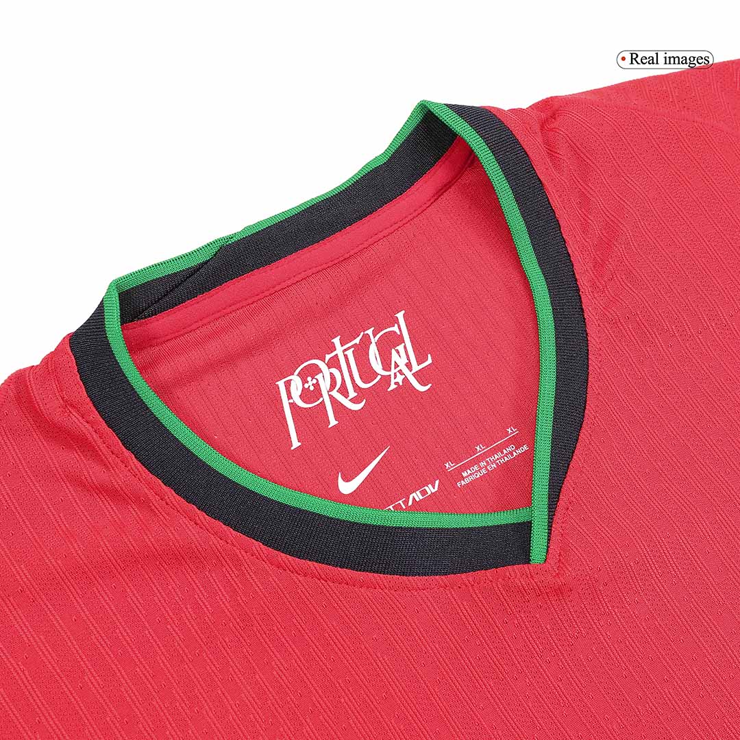 Authentic Portugal Home Soccer Jersey Euro - Soccerdeal