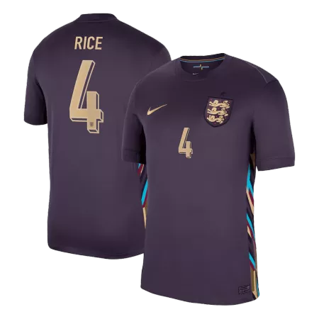 RICE #4 England Away Soccer Jersey 2024 - soccerdeal
