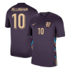 BELLINGHAM #10 England Away Soccer Jersey 2024 - Soccerdeal