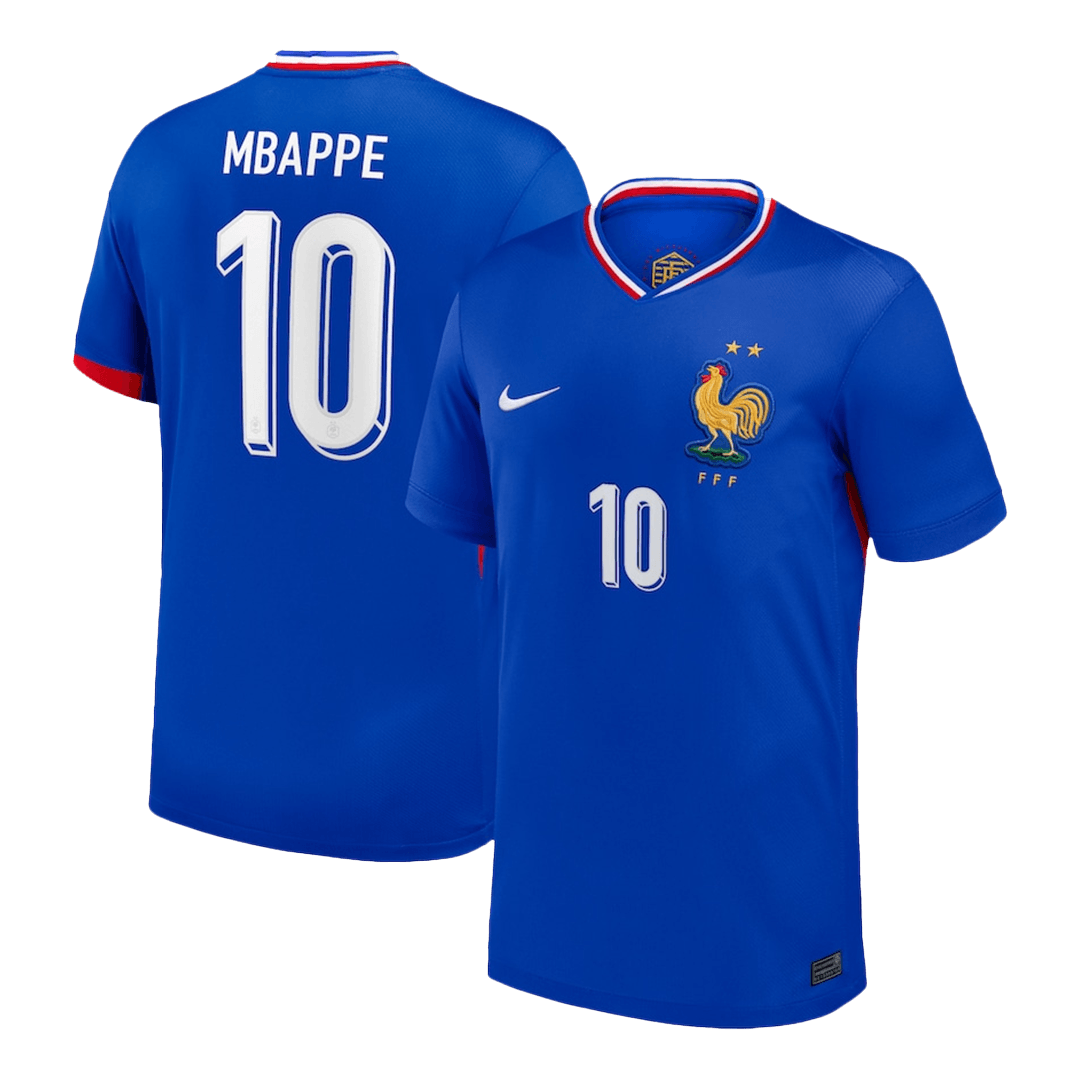 MBAPPE #10 France Home Soccer Jersey Euro - Soccerdeal