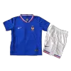 Kid's France Home Soccer Jersey Kit(Jersey+Shorts+Socks) Euro 2024 - Soccerdeal