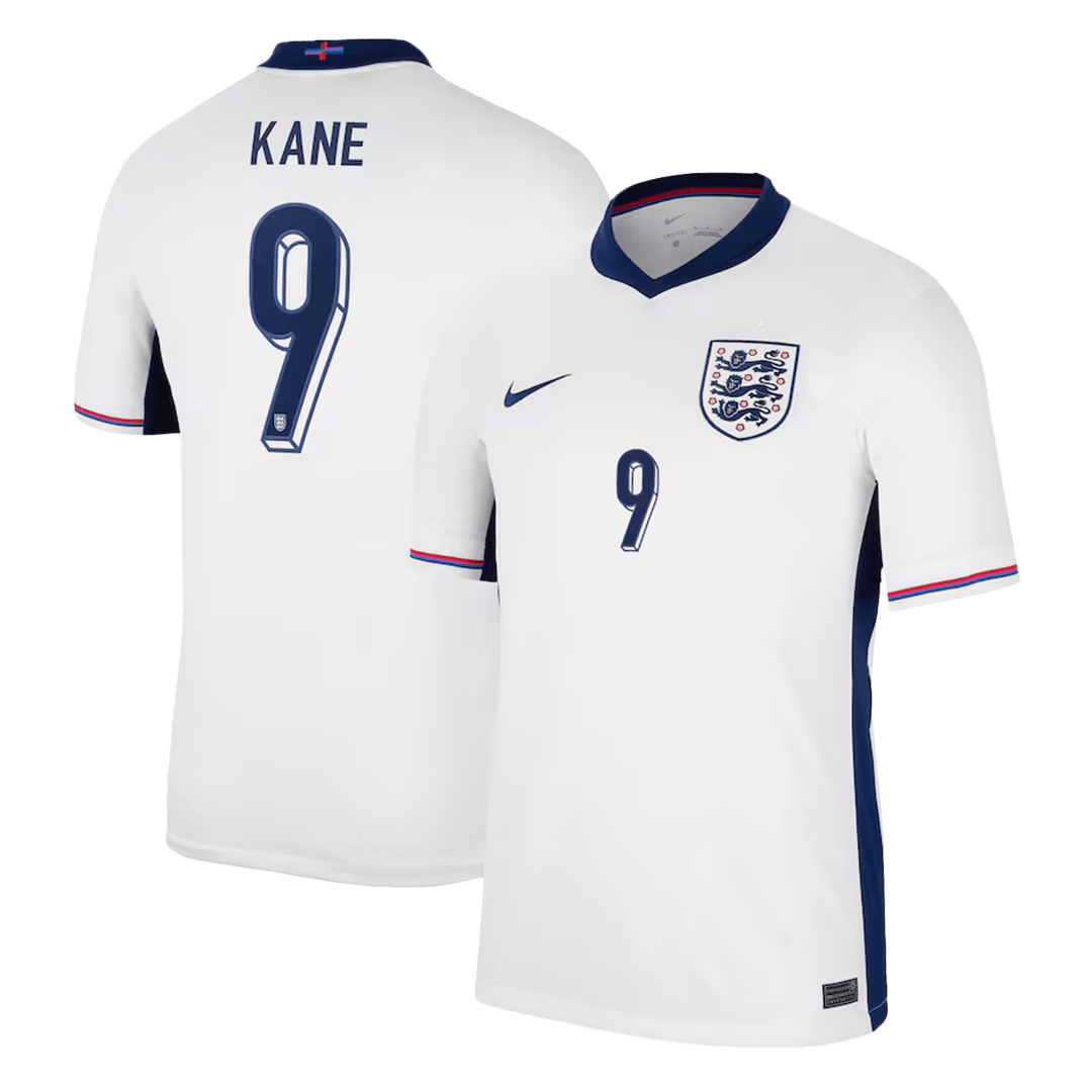 KANE #9 England Home Soccer Jersey Euro - Soccerdeal