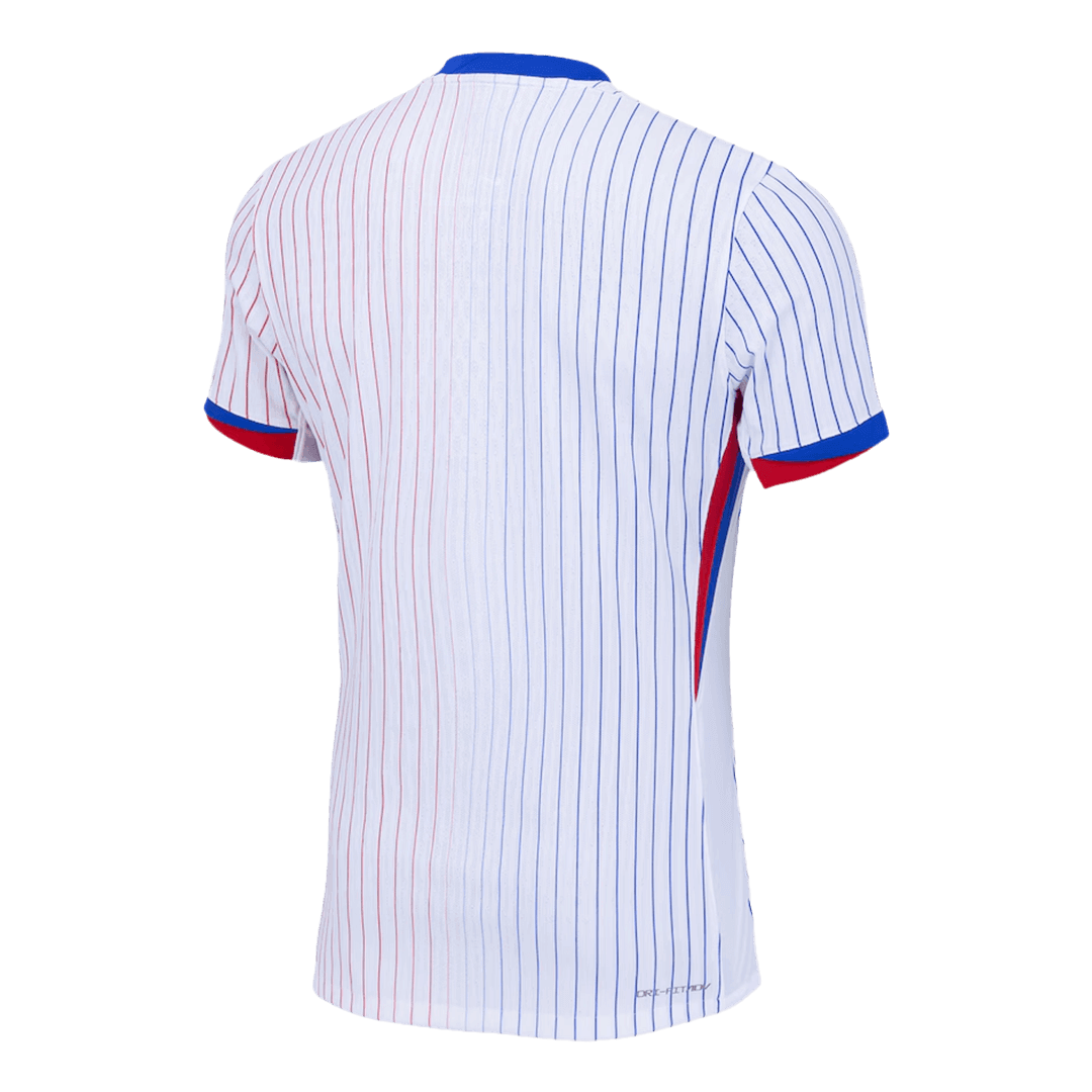 Authentic France Away Soccer Jersey Euro - Soccerdeal