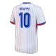 MBAPPE #10 France Away Soccer Jersey Euro 2024 - soccerdeal
