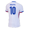 Authentic MBAPPE #10 France Away Soccer Jersey Euro 2024 - Soccerdeal