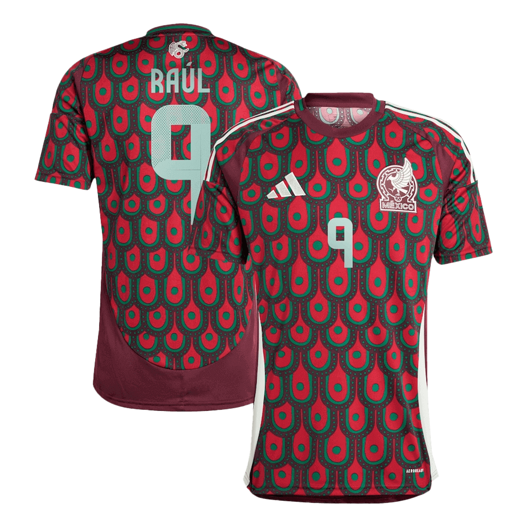 RAÚL #9 Mexico Home Soccer Jersey Copa America - Soccerdeal
