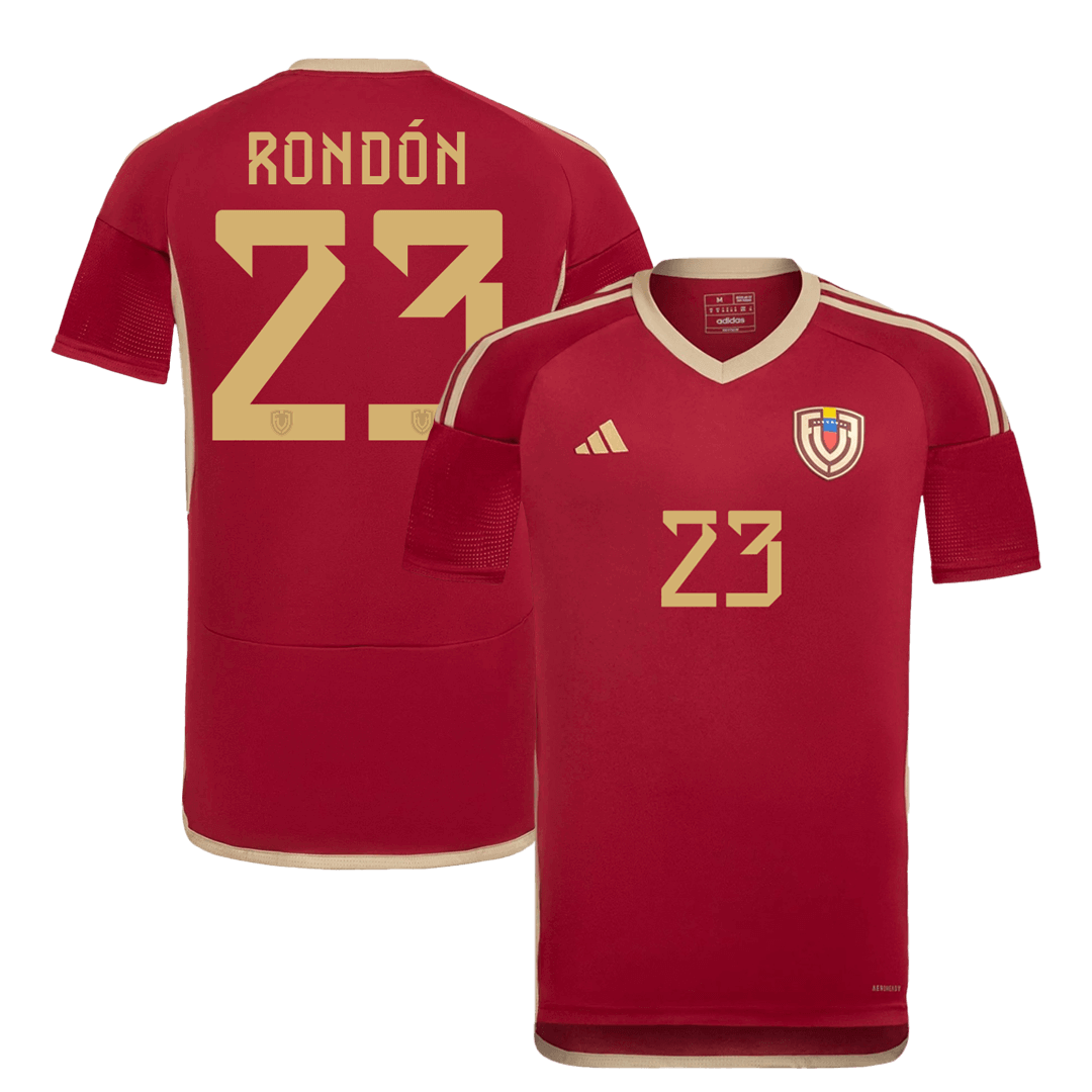 RONDÓN #23 Venezuela Home Soccer Jersey Copa America - Soccerdeal