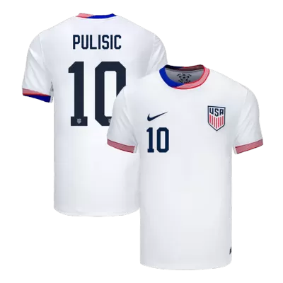 PULISIC #10 USA Home Soccer Jersey Copa America 2024 - Soccerdeal