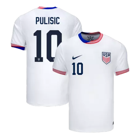 PULISIC #10 USA Home Soccer Jersey Copa America 2024 - soccerdeal