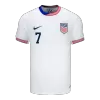 REYNA #7 USA Home Soccer Jersey Copa America 2024 - Soccerdeal