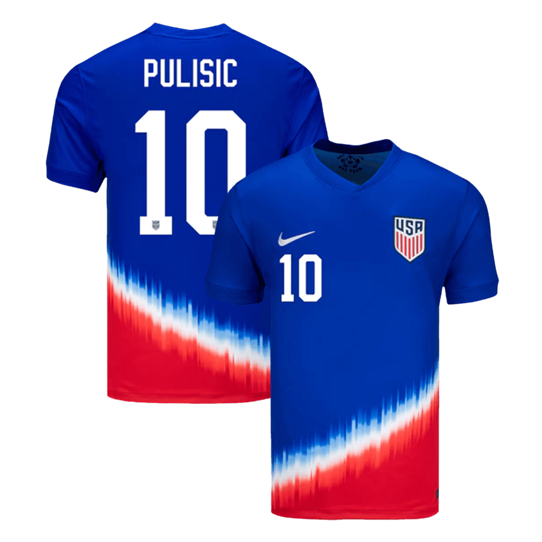 PULISIC #10 USA Away Soccer Jersey Copa America - Soccerdeal