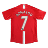 Retro RONALDO #7 2007/08 Manchester United Home Soccer Jersey - Soccerdeal