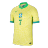 VINI JR. #7 Brazil Home Soccer Jersey Copa America 2024 - Soccerdeal