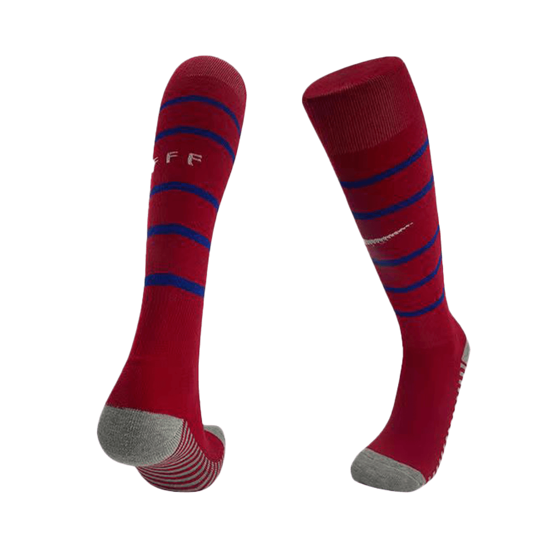 France Home Soccer Socks - Soccerdeal