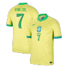 VINI JR. #7 Brazil Home Soccer Jersey Copa America 2024 - Soccerdeal