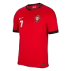 RONALDO #7 Portugal Home Soccer Jersey Euro 2024 - Soccerdeal