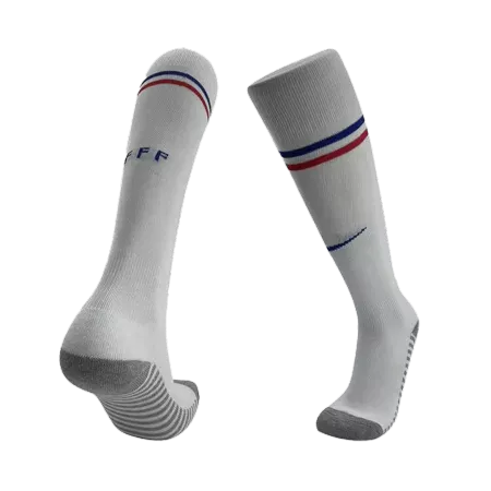 France Away Soccer Socks 2024 - soccerdeal