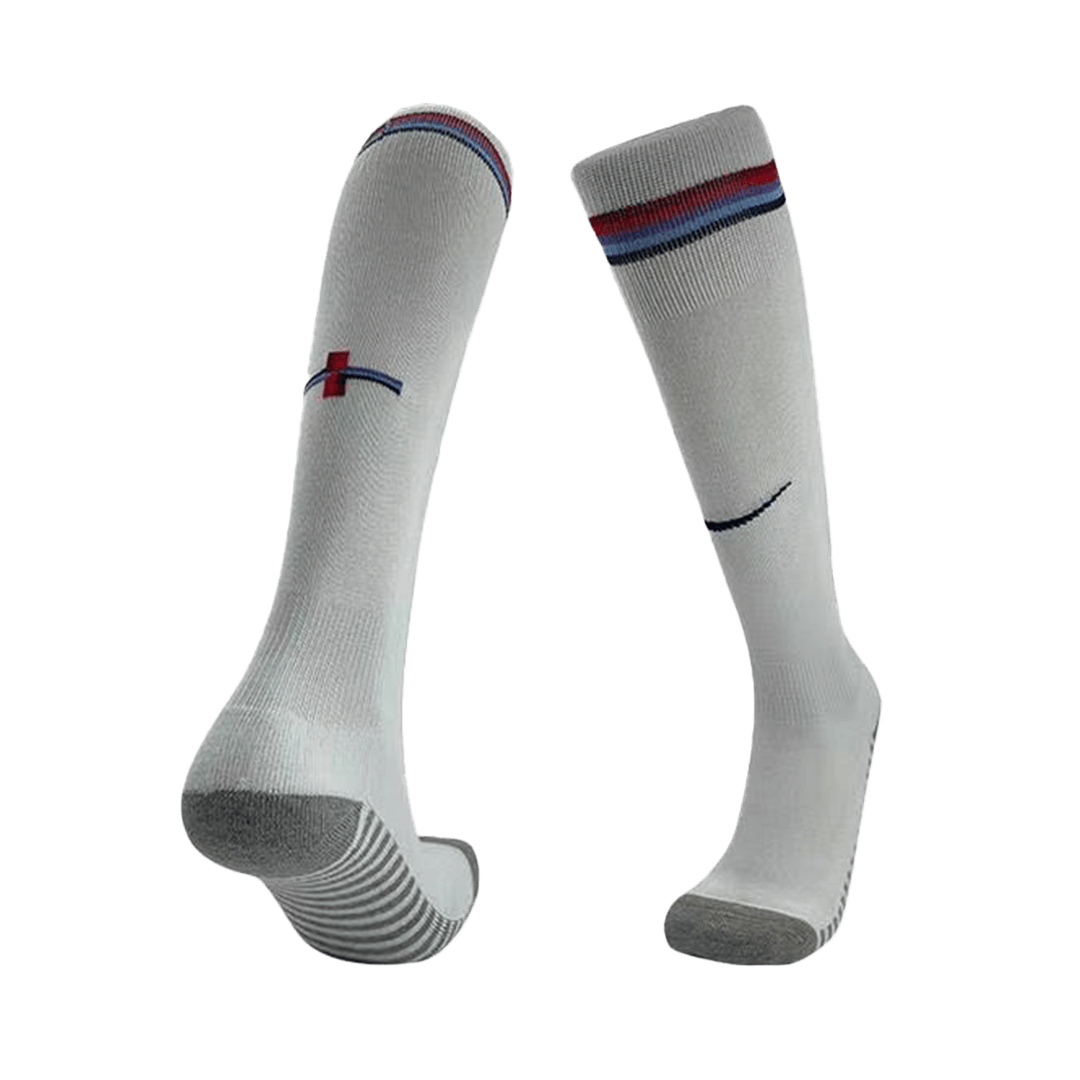 England Home Soccer Socks - Soccerdeal