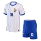 Kid's MBAPPE #10 France Away Soccer Jersey Kit(Jersey+Shorts) Euro 2024 - soccerdeal