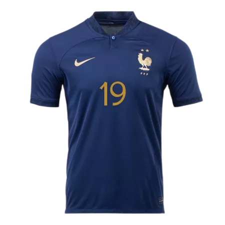 BENZEMA #19 France Home Soccer Jersey 2022 - soccerdeal