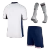 England Home Soccer Jersey Kit(Jersey+Shorts+Socks) Euro 2024 - Soccerdeal