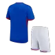 Kid's France Home Soccer Jersey Kit(Jersey+Shorts) Euro 2024 - soccerdeal