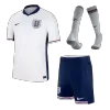 England Home Soccer Jersey Kit(Jersey+Shorts+Socks) Euro 2024 - Soccerdeal