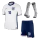 Kid's BELLINGHAM #10 England Home Soccer Jersey Kit(Jersey+Shorts+Socks) Euro 2024 - soccerdeal