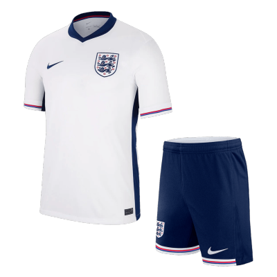 England Home Soccer Jersey Kit(Jersey+Shorts) Euro 2024 - Soccerdeal