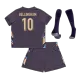 Kid's BELLINGHAM #10 England Away Soccer Jersey Kit(Jersey+Shorts+Socks) Euro 2024 - soccerdeal