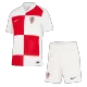 Croatia Home Soccer Jersey Kit(Jersey+Shorts) Euro 2024 - soccerdeal