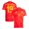 LAMINE YAMAL #19 Spain Home Soccer Jersey Euro 2024 - Soccerdeal
