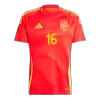 RODRIGO #16 Spain Home Soccer Jersey Euro 2024 - Soccerdeal