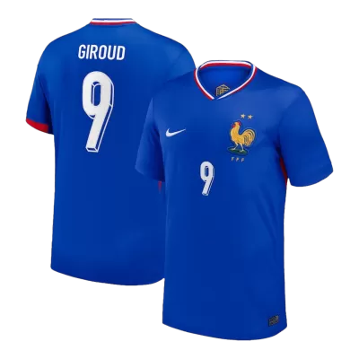 GIROUD #9 France Home Soccer Jersey Euro 2024 - Soccerdeal