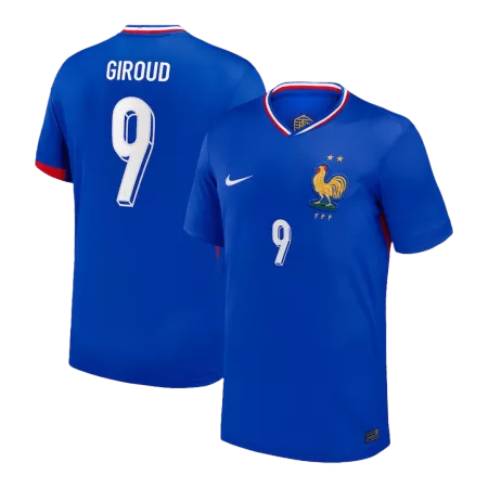 GIROUD #9 France Home Soccer Jersey Euro 2024 - soccerdeal
