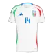 CHIESA #14 Italy Away Soccer Jersey Euro 2024 - soccerdeal