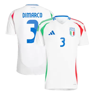 DIMARCO #3 Italy Away Soccer Jersey Euro 2024 - Soccerdeal