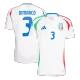 DIMARCO #3 Italy Away Soccer Jersey Euro 2024 - soccerdeal