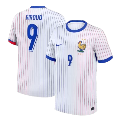 GIROUD #9 France Away Soccer Jersey Euro 2024 - Soccerdeal