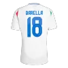 BARELLA #18 Italy Away Soccer Jersey Euro 2024 - Soccerdeal