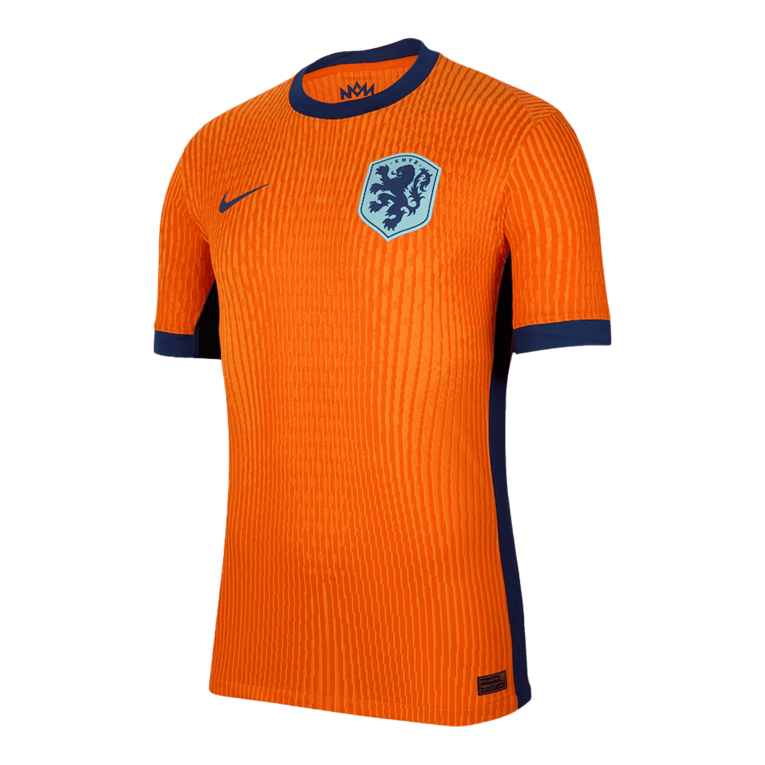Authentic Netherlands Home Soccer Jersey Euro - Soccerdeal