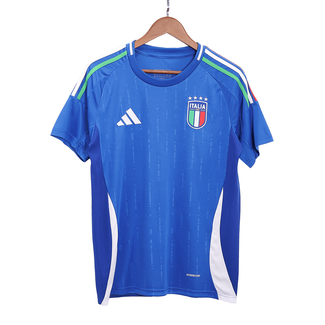 Italy Home Soccer Jersey Euro - Soccerdeal