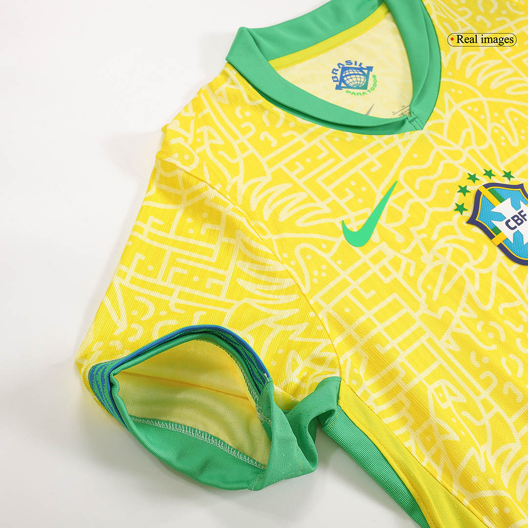 Authentic Brazil Home Soccer Jersey Copa America - Soccerdeal