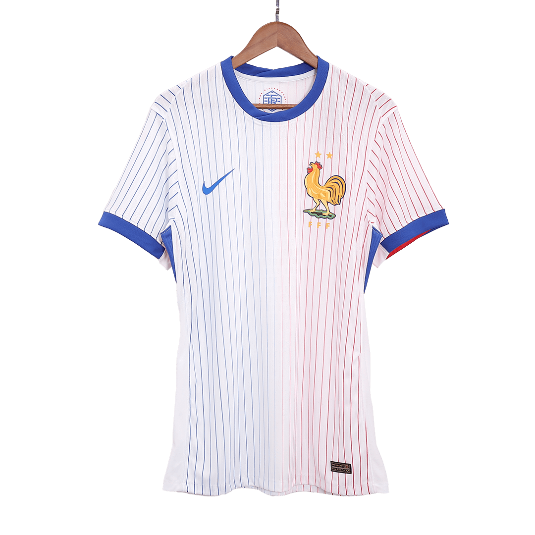 Authentic France Away Soccer Jersey Euro - Soccerdeal