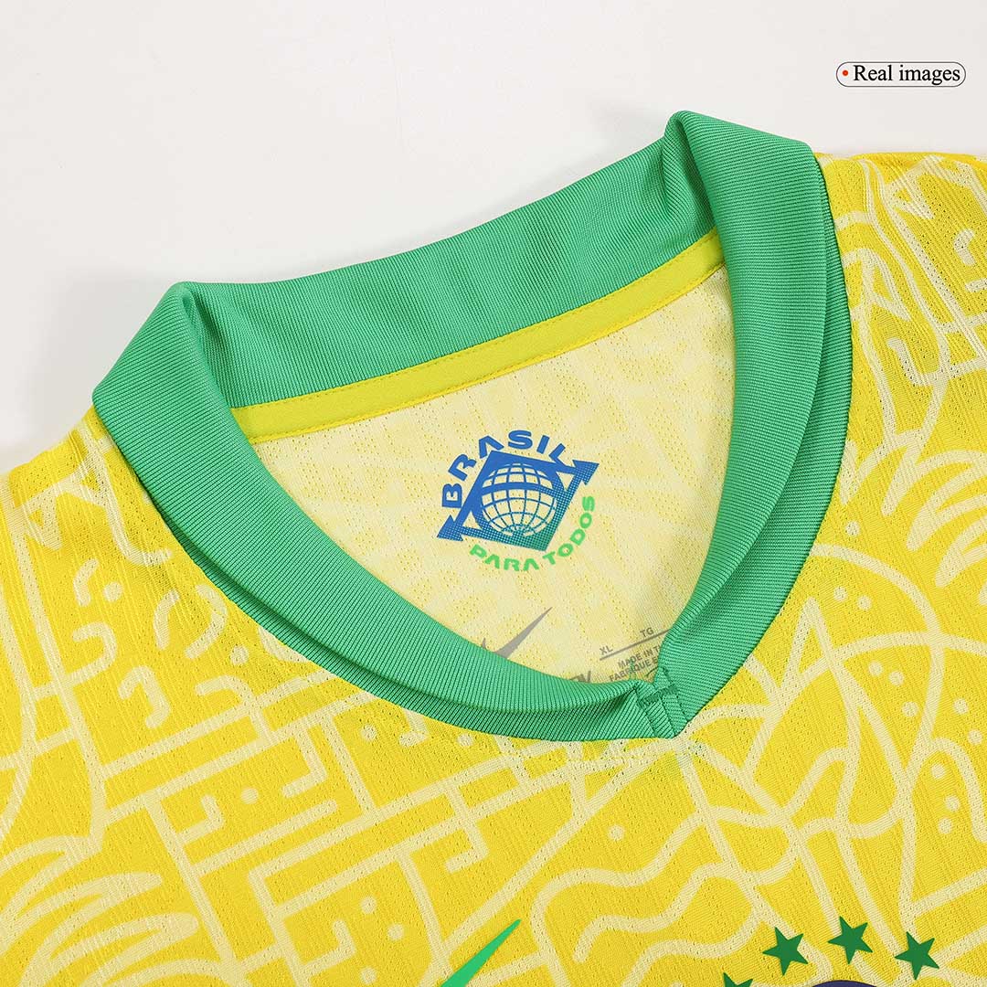 Authentic Brazil Home Soccer Jersey Copa America - Soccerdeal