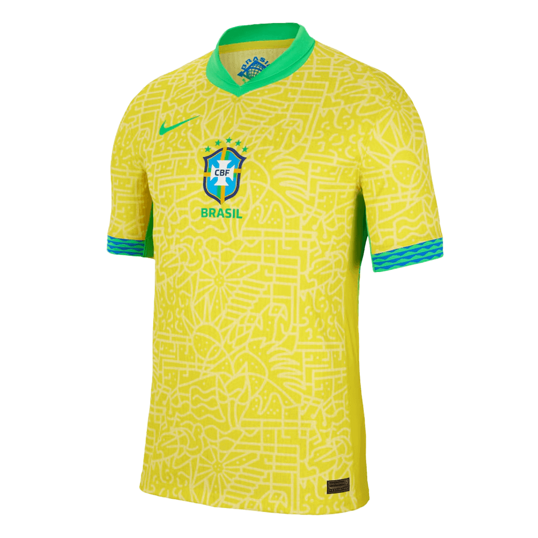 Authentic Brazil Home Soccer Jersey Copa America - Soccerdeal