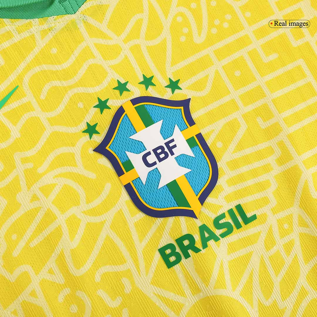 Authentic Brazil Home Soccer Jersey Copa America - Soccerdeal