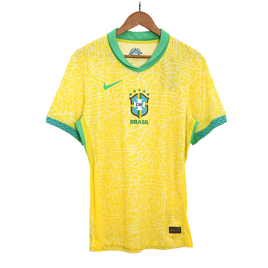 Authentic Brazil Home Soccer Jersey Copa America - Soccerdeal