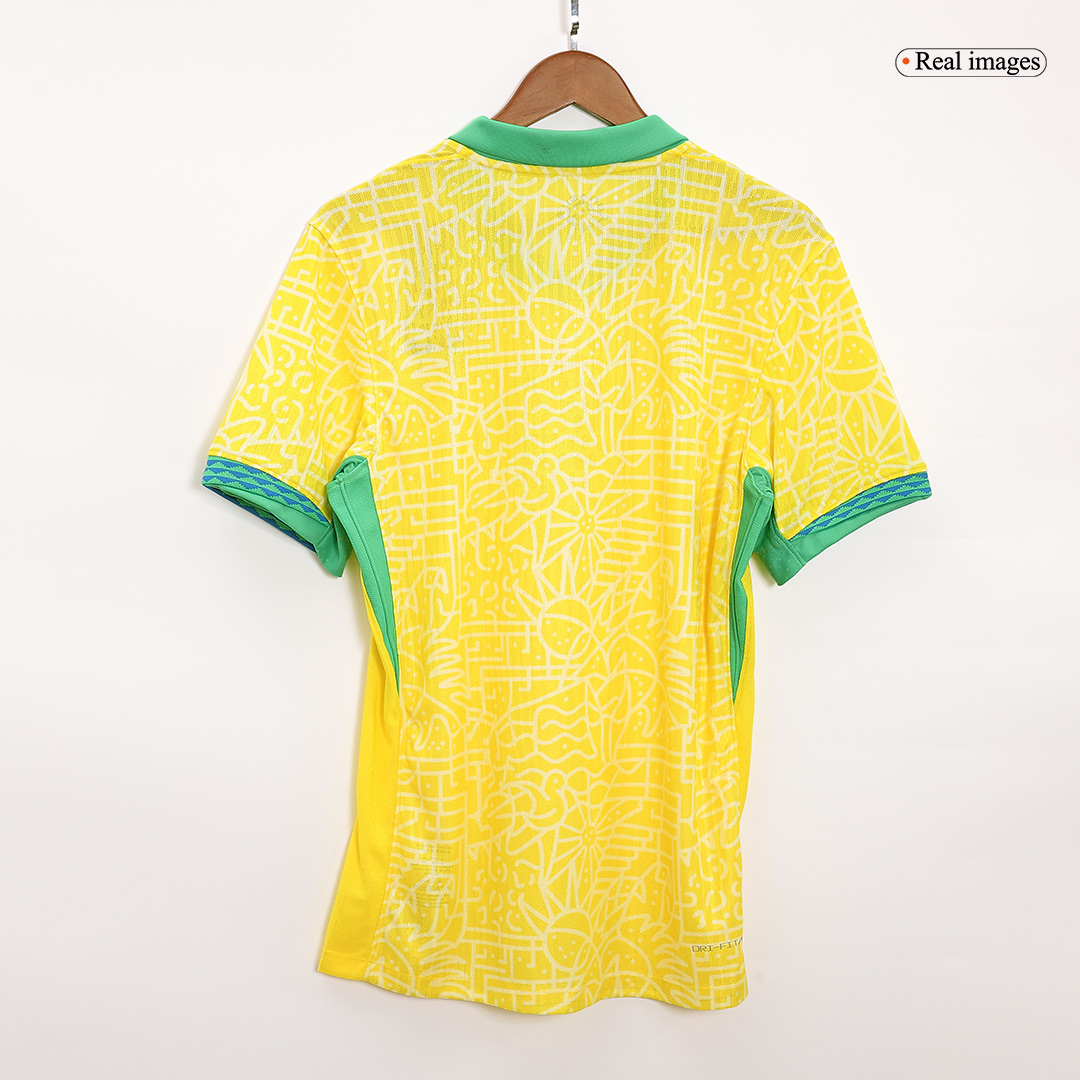 Authentic Brazil Home Soccer Jersey Copa America - Soccerdeal